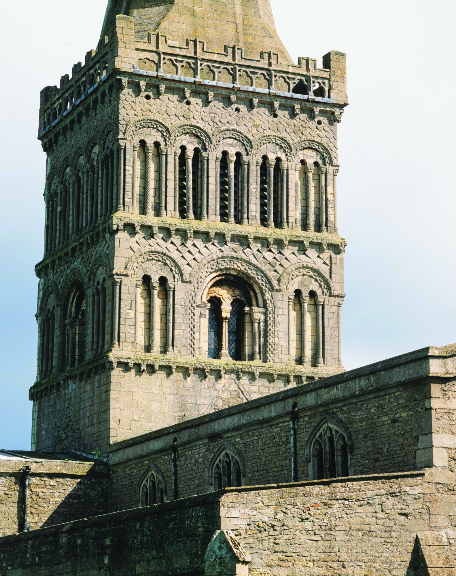 The Tower of Castor in Cambridgeshire