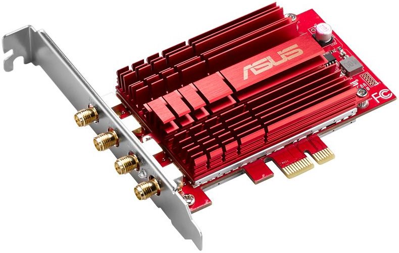 Asus introduces PCE-AC88 4x4 Wi-Fi adapter