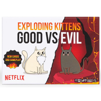 Exploding Kittens Good vs Evil | $21.99$14.99 at Amazon
Save $7 -