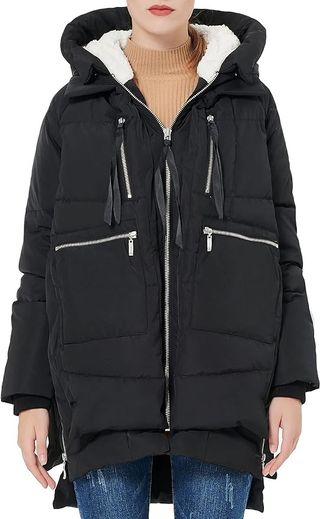 Orolay, Thickened Down Jacket Black