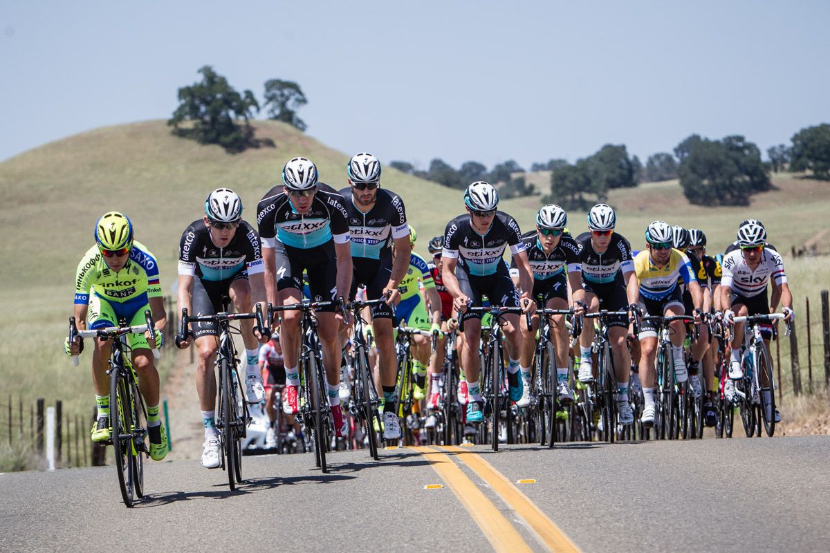 Etixx-Quickstep and a Tinkoff-Saxo rider set the pace throughout today&rsquo;s stage