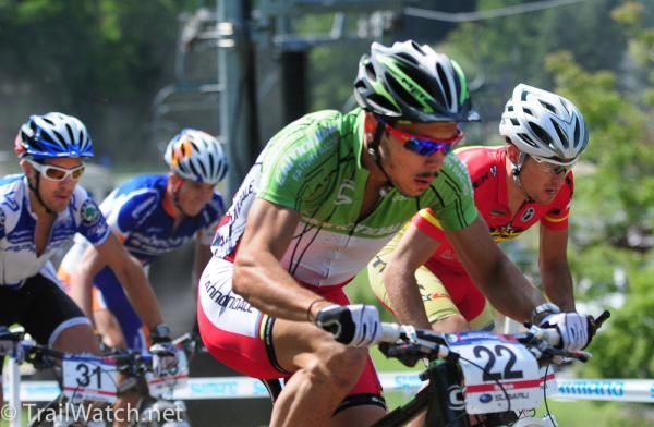 MarcoAurellio Fontana (Cannondale) during the start