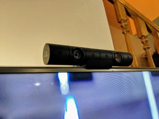 PS4 Cam mounted