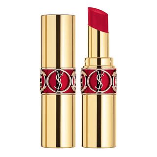 Yves Saint Laurent Rouge Volupte Shine Lipstick - wedding guest make-up