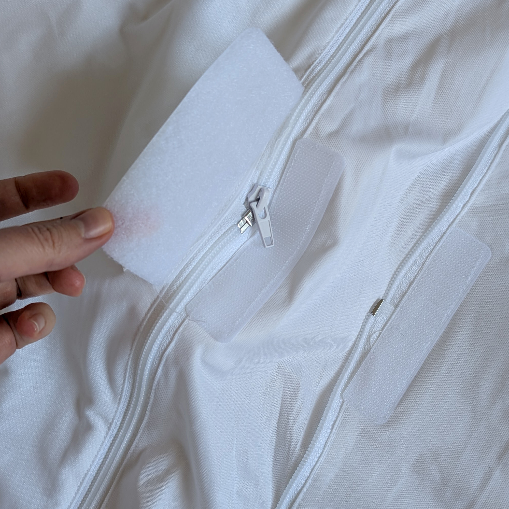 Soak & Sleep Anti Bed Bug Mattress Encasement being tested at home