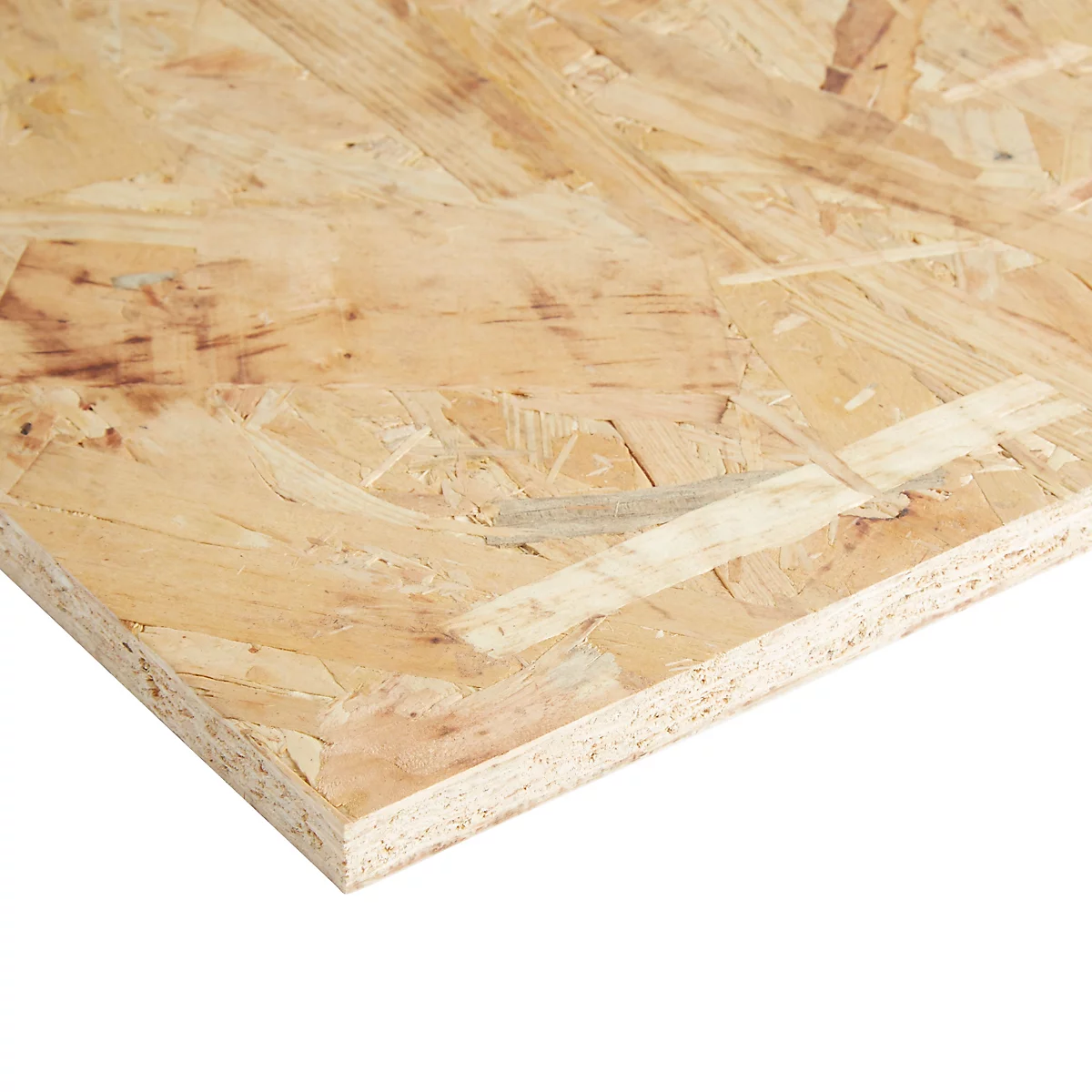Edge of sheet of OSB 3 OSB board