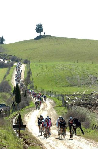 The Tuscan hills are what makes Strade Bianche so special