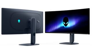 Image of an Alienware gaming monitor.