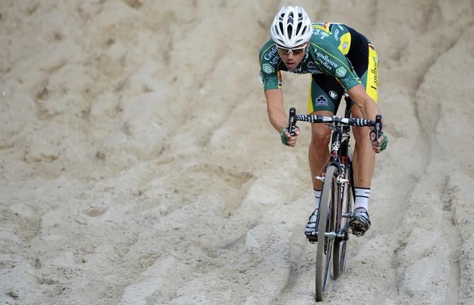 Sven Nys in the dunes of Zonhoven