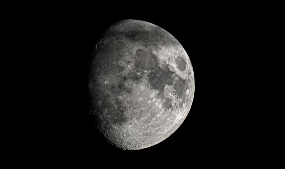 A portion of the moon, as imaged by the ZWO Seestar S50 Pro.