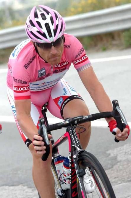 Luca Paolini (Katusha) in the pink jersey