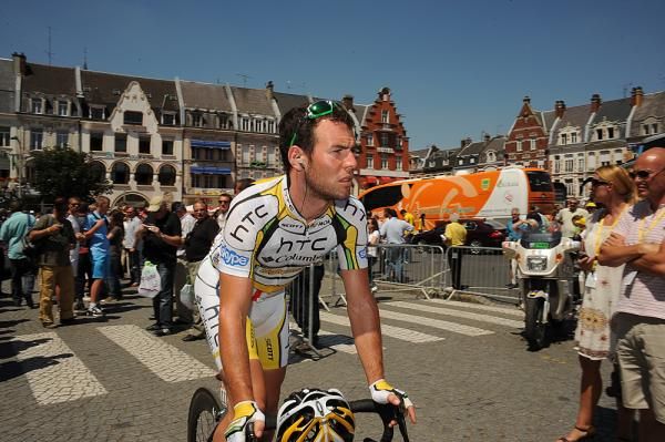 Mark Cavendish (HTC-Columbia) would not have a great day.