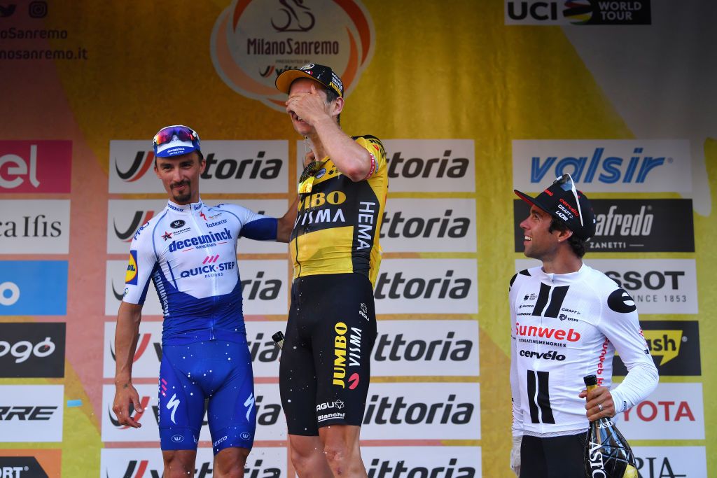 The podium ceremony