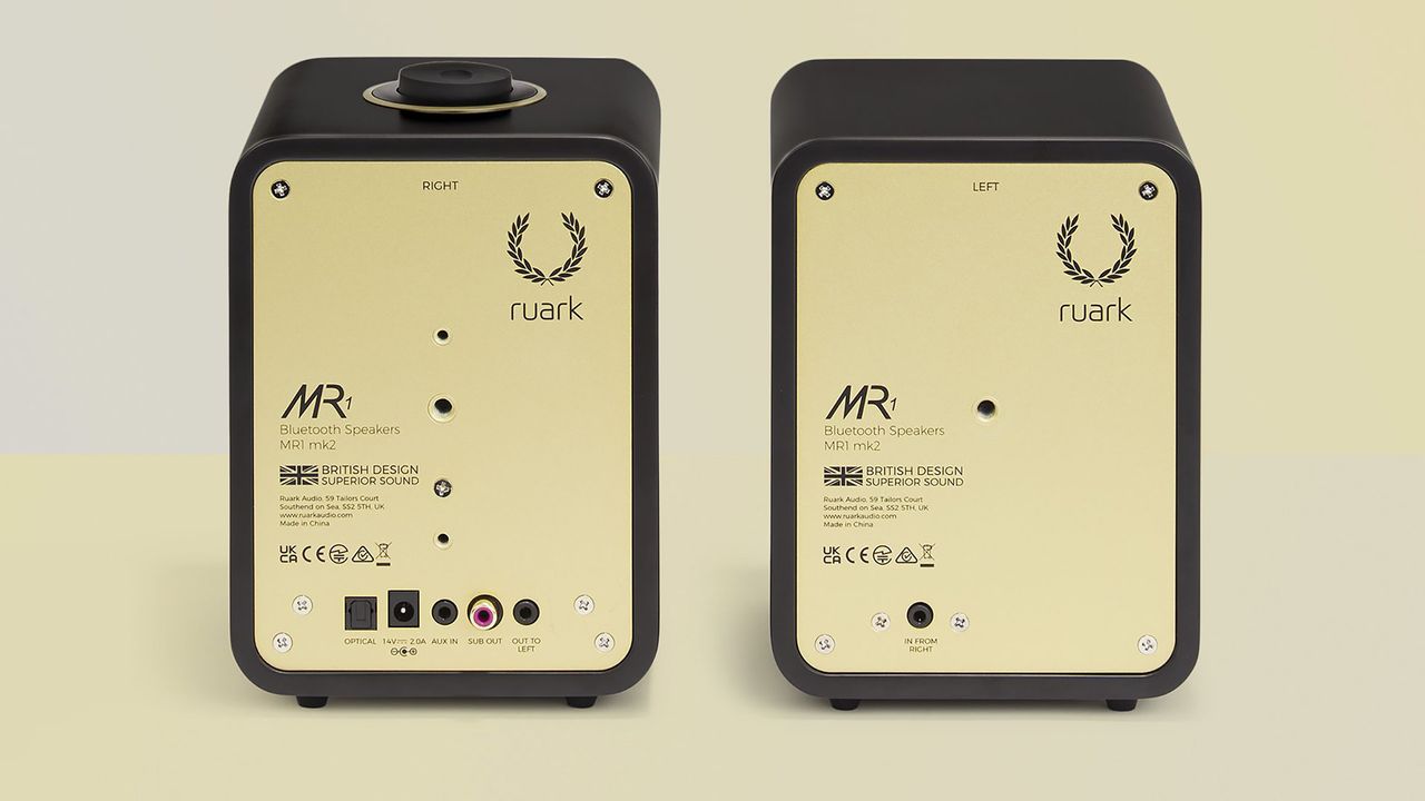 Ruark x Fred Perry MR1 speaker system