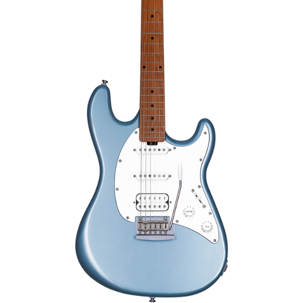 A Sterling by Music Man Cutlass CT50HSS Strat-style guitar
