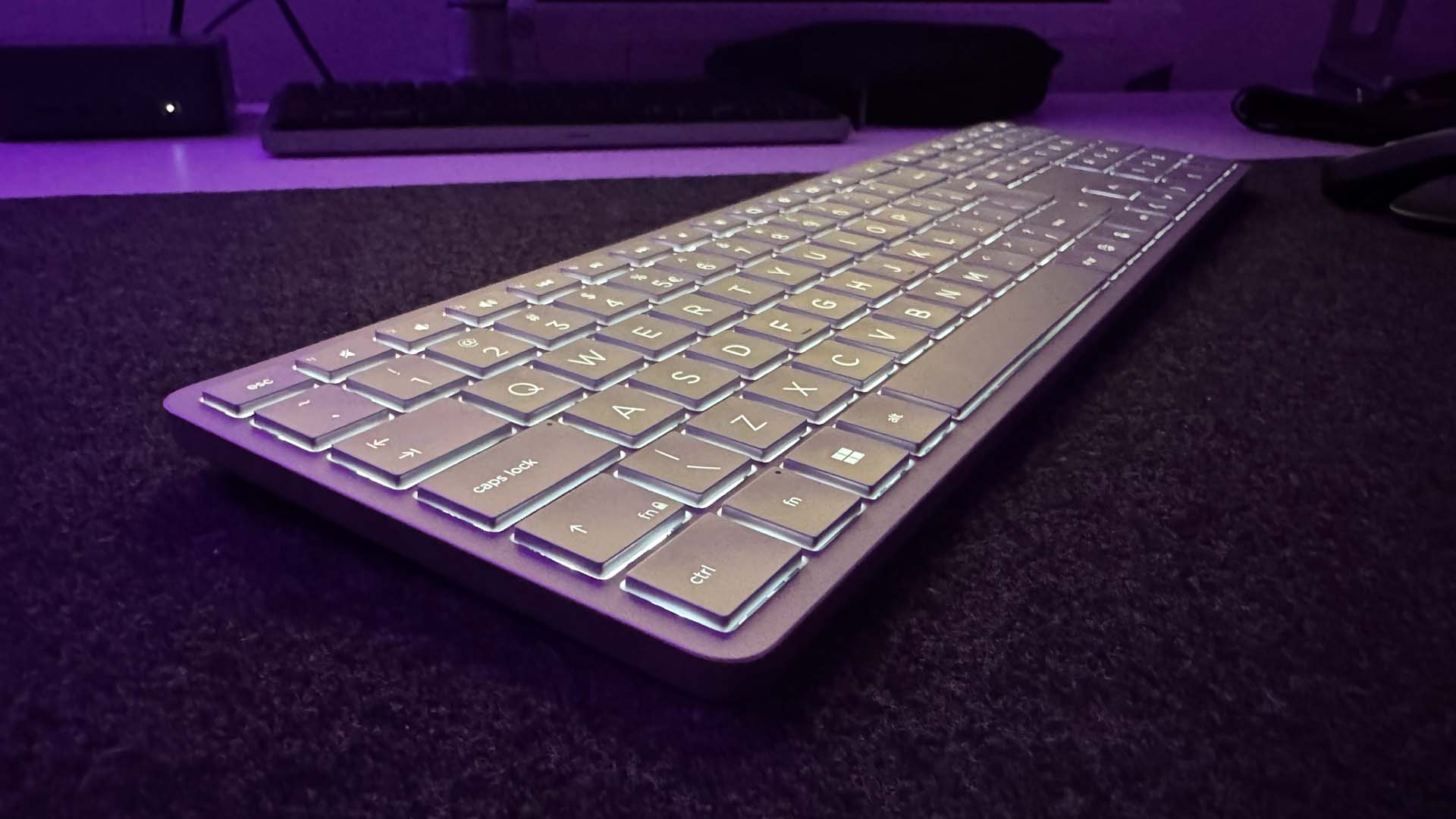 This excellent HP wireless keyboard is high-end and low-profile, but it does have some flaws