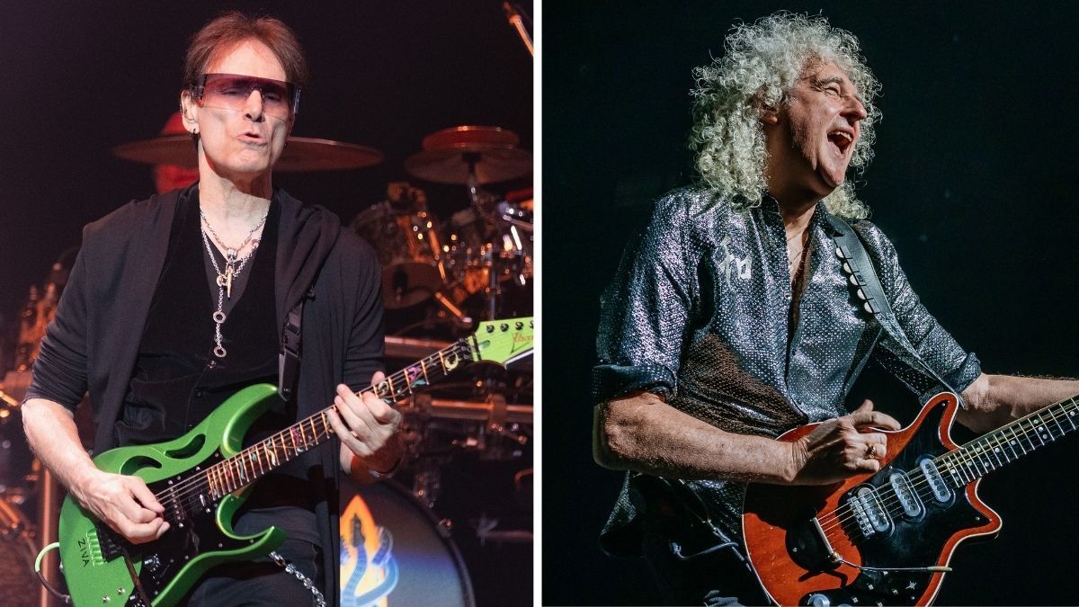 Why Steve Vai struggled to play Brian May’s Red Special