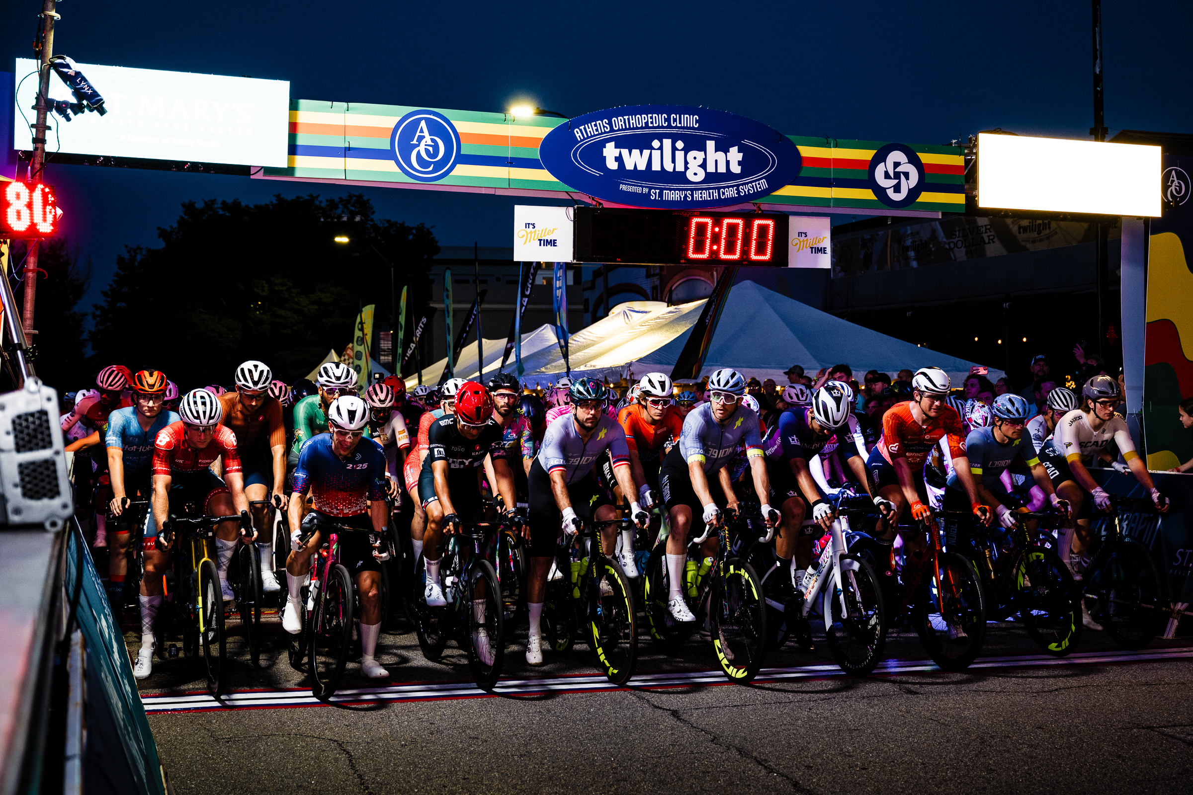 Images from the Athens Twilight Criterium 2025
