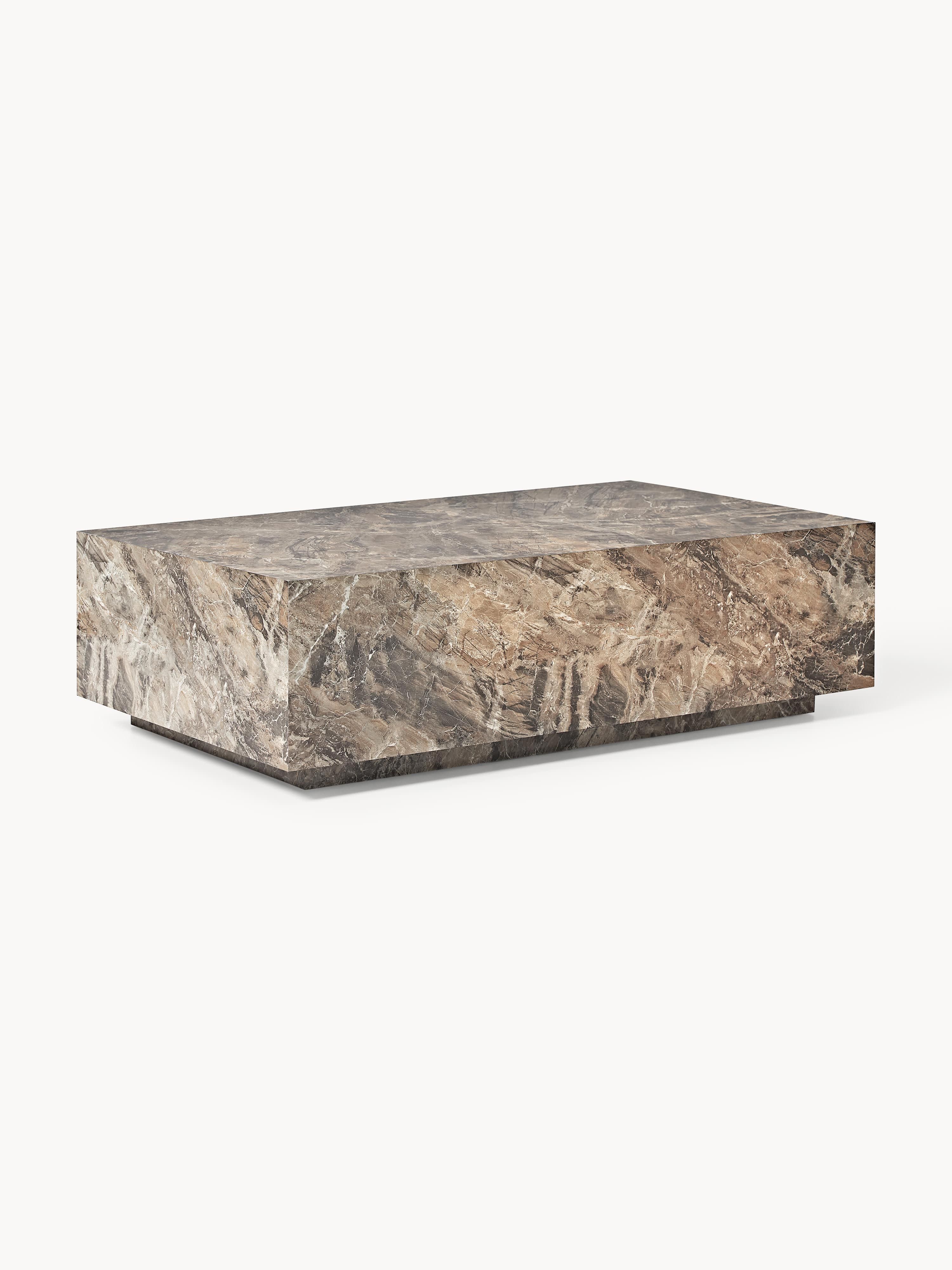 Marble Effect Coffee Table Lesley