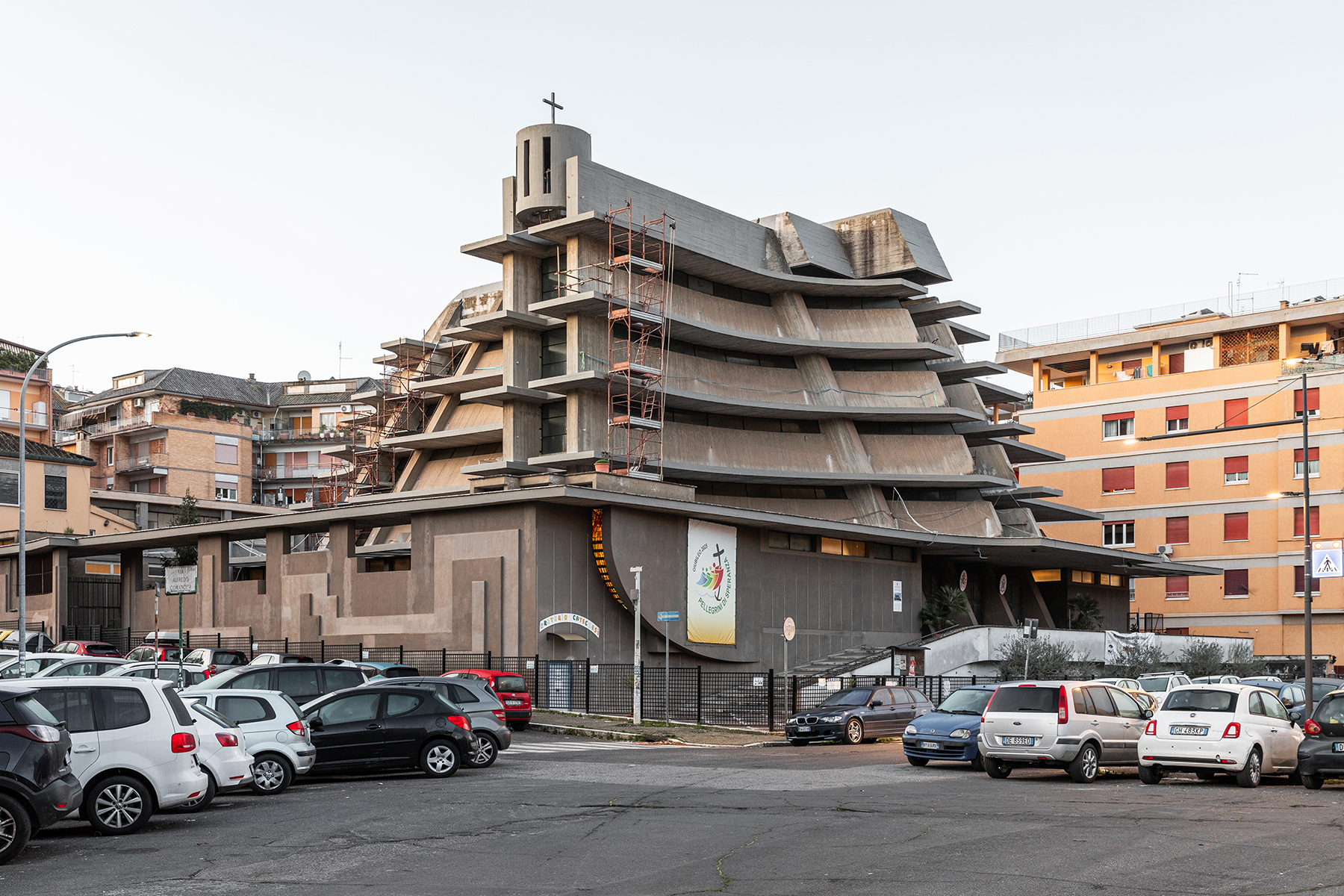 Chiesa di Santa Maria della Visitazione, Saverio Busiri Vici (architect), 1971