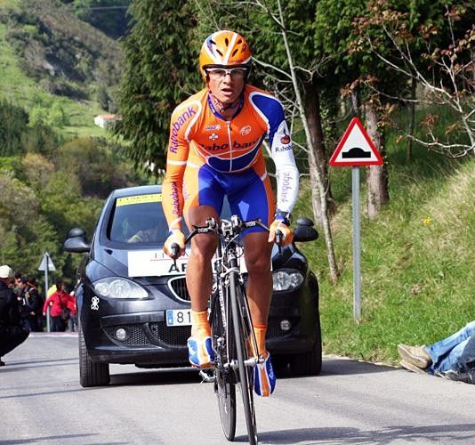 Mauricio Alberto Ardila Cano (Rabobank) finished 42nd on the time trial.