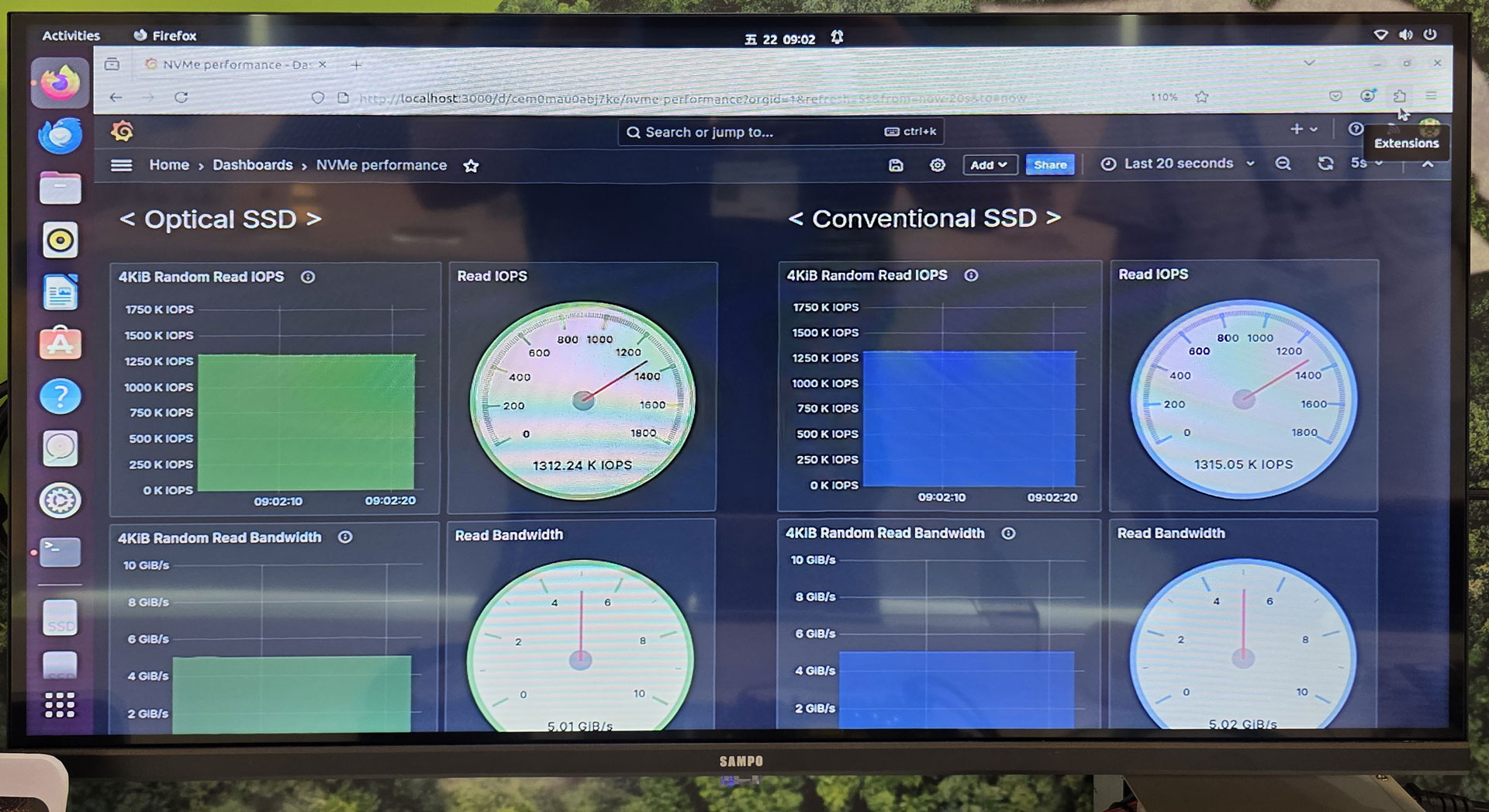 Kioxia demos optical SSD