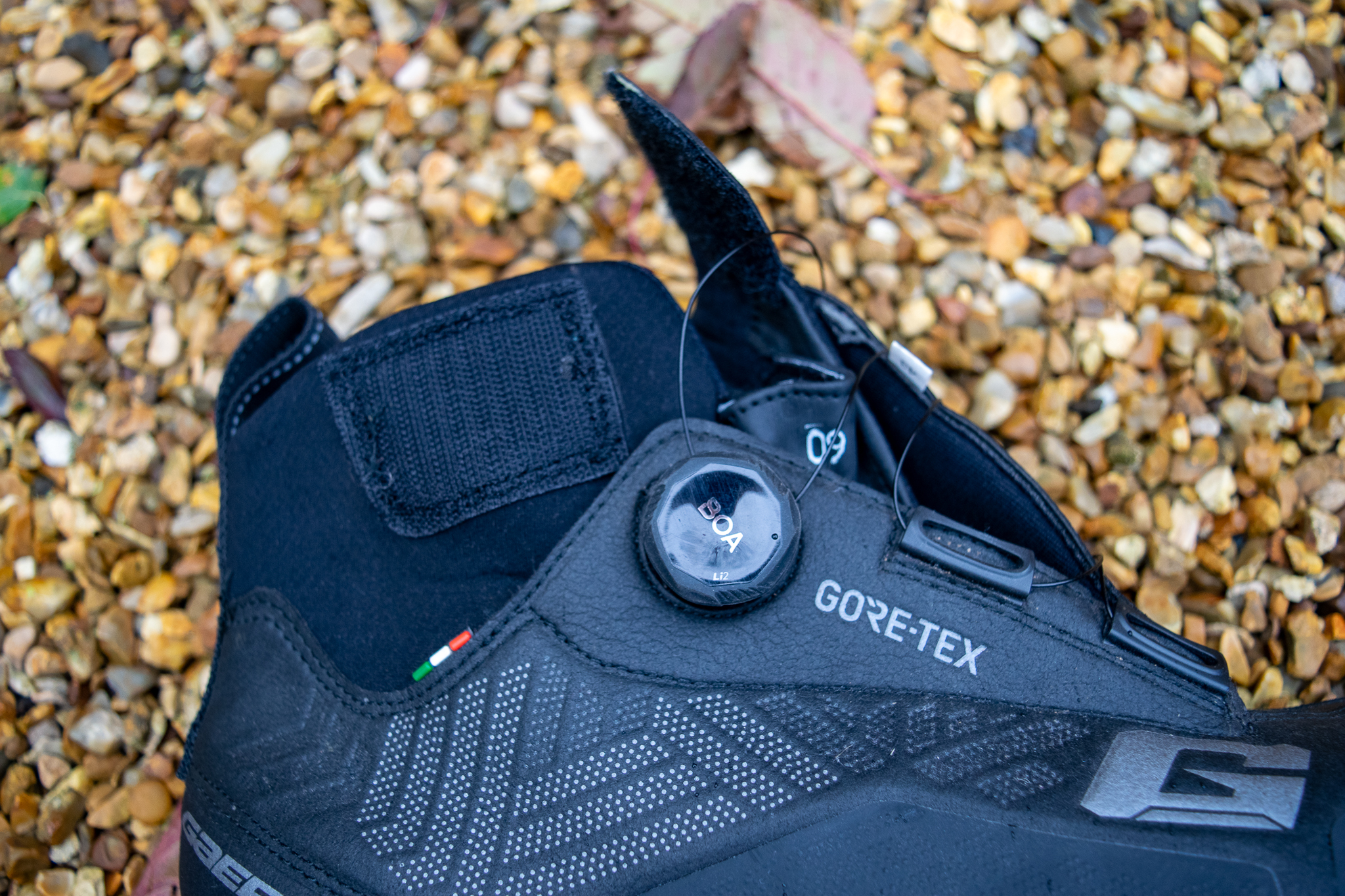 A Gaerne Ice Storm winter cycling shoe 