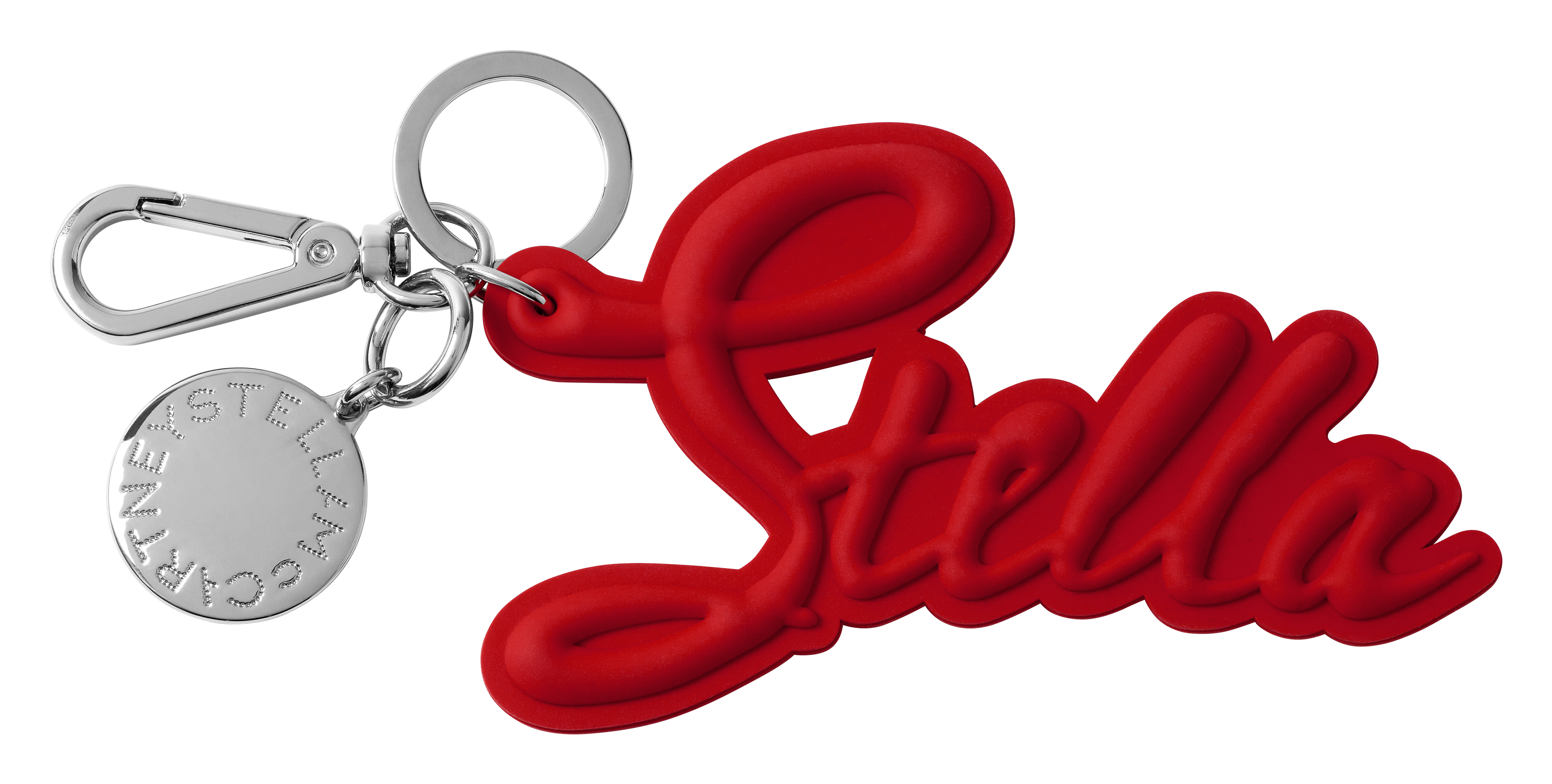 clothes from the H&M x Stella McCartney collaboration on a plain backdrop