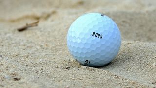 Photo of Rory McIlroy's golf ball