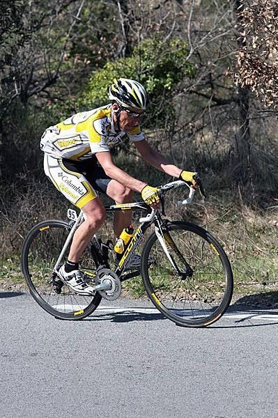 Marco Pinotti (Columbia-Highroad) on his way to 101st place.