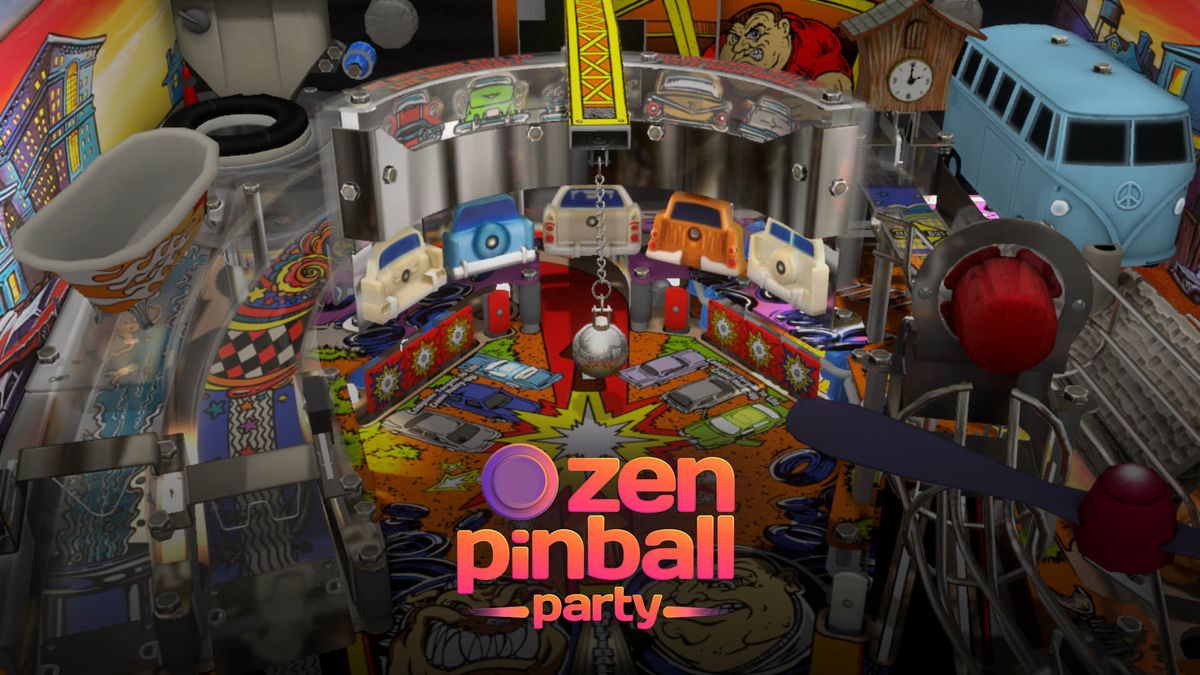 Zen Pinball Party Junk Yard Table