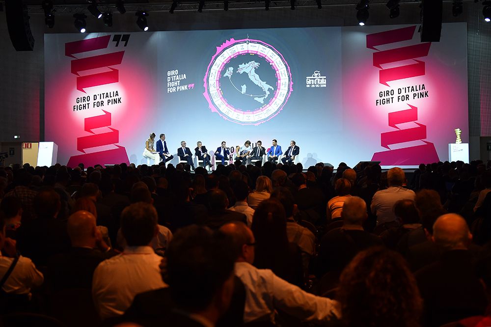 The 2016 Giro d'Italia route persentation