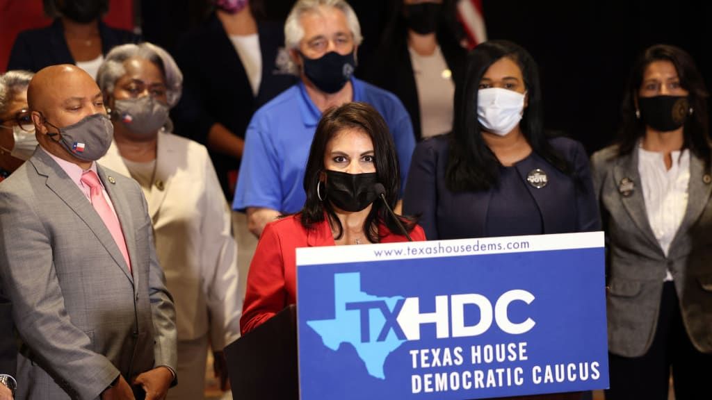 Members of the Texas House Democratic Caucus.