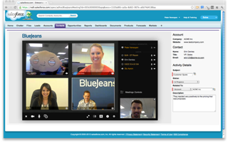 Blue Jeans to Demo Interoperable Video Conferencing at Dreamforce 2012