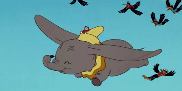 Dumbo flying