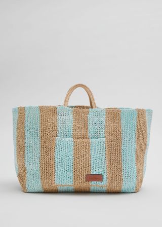 Large Woven Straw Tote