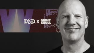 Stig Asmussen and a "D&D x Giant Skull" logo.