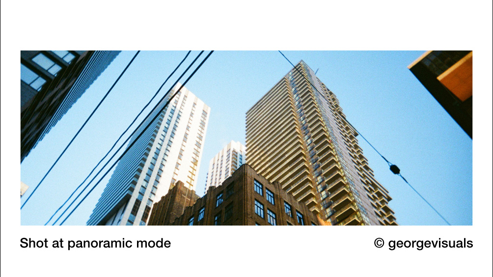 Reto Pano sample image of high-rise buildings