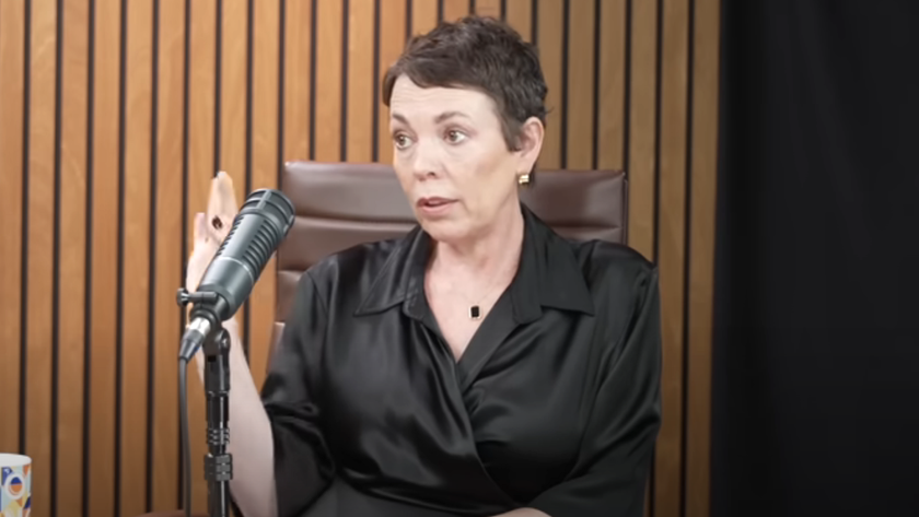 olivia colman on the good hang podcast