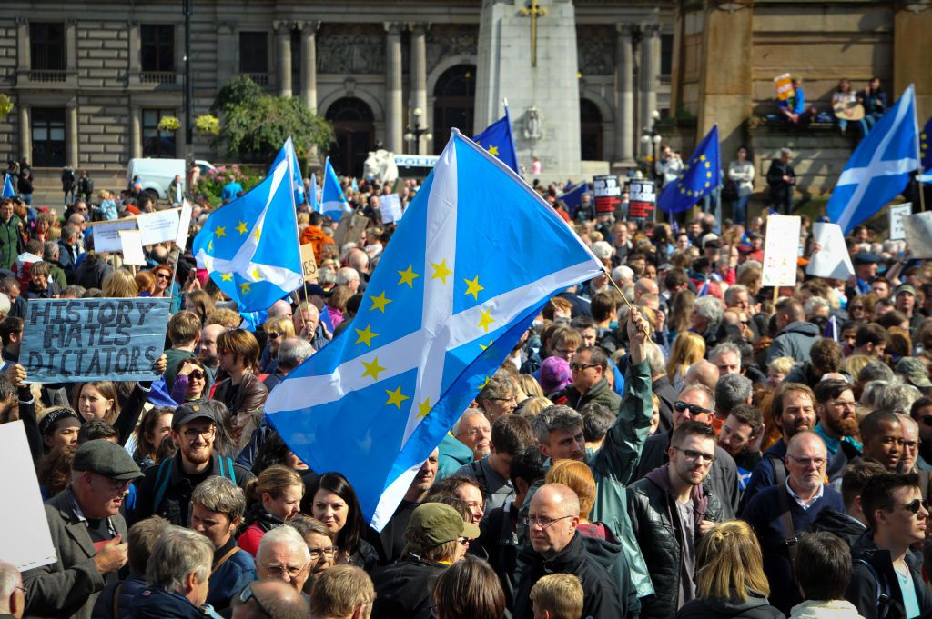 Brexit protests.