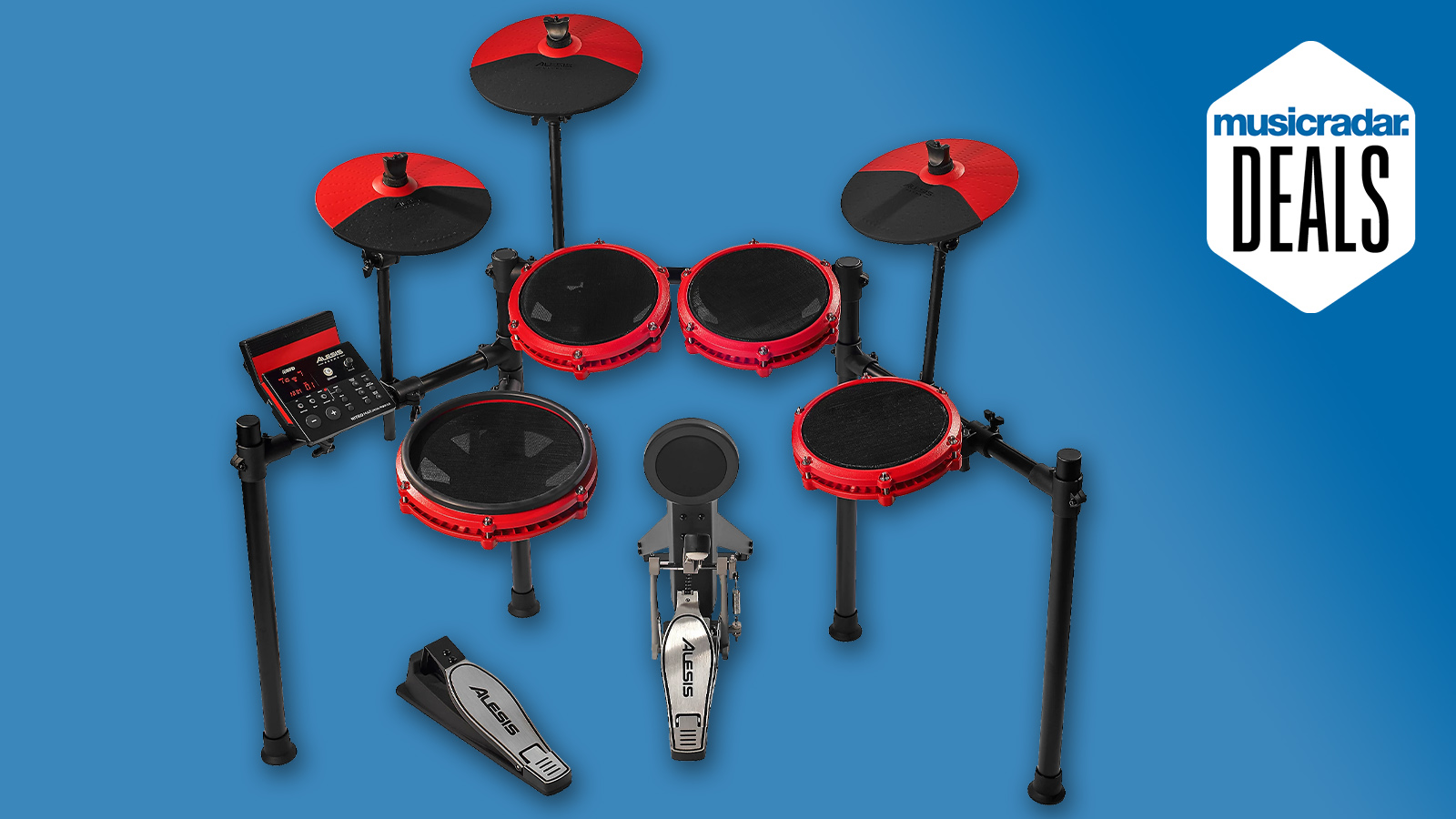 Alesis Nitro Max special edition in red
