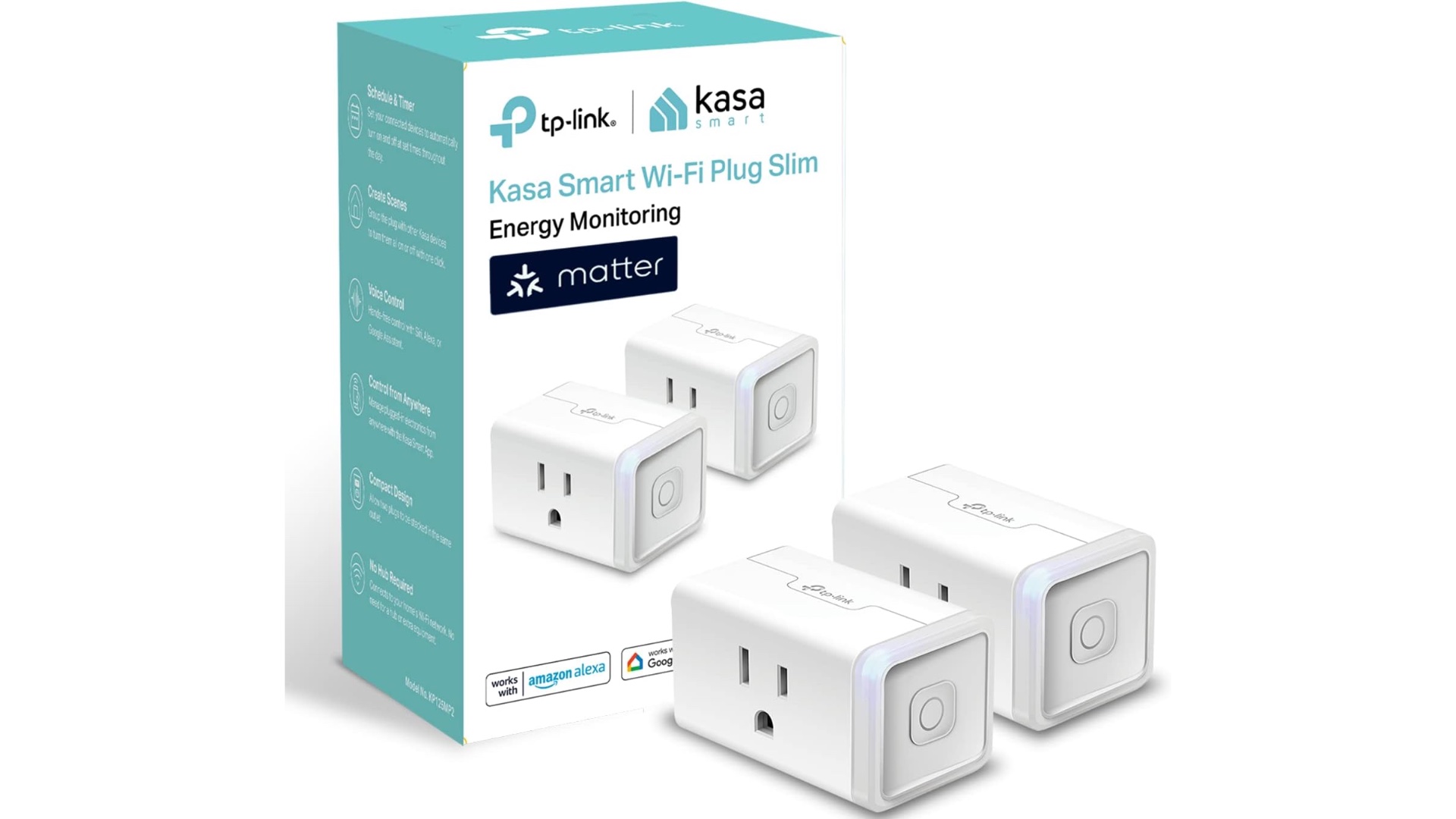 Linkind Matter Smart Plug, Work with Apple Home, Siri, Alexa