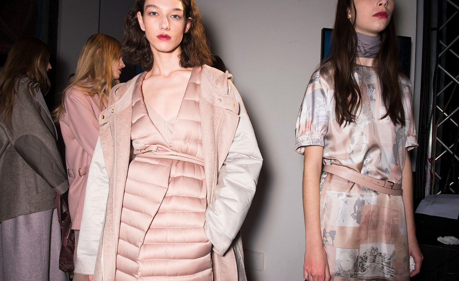 Backstage at Agnona A/W 2018