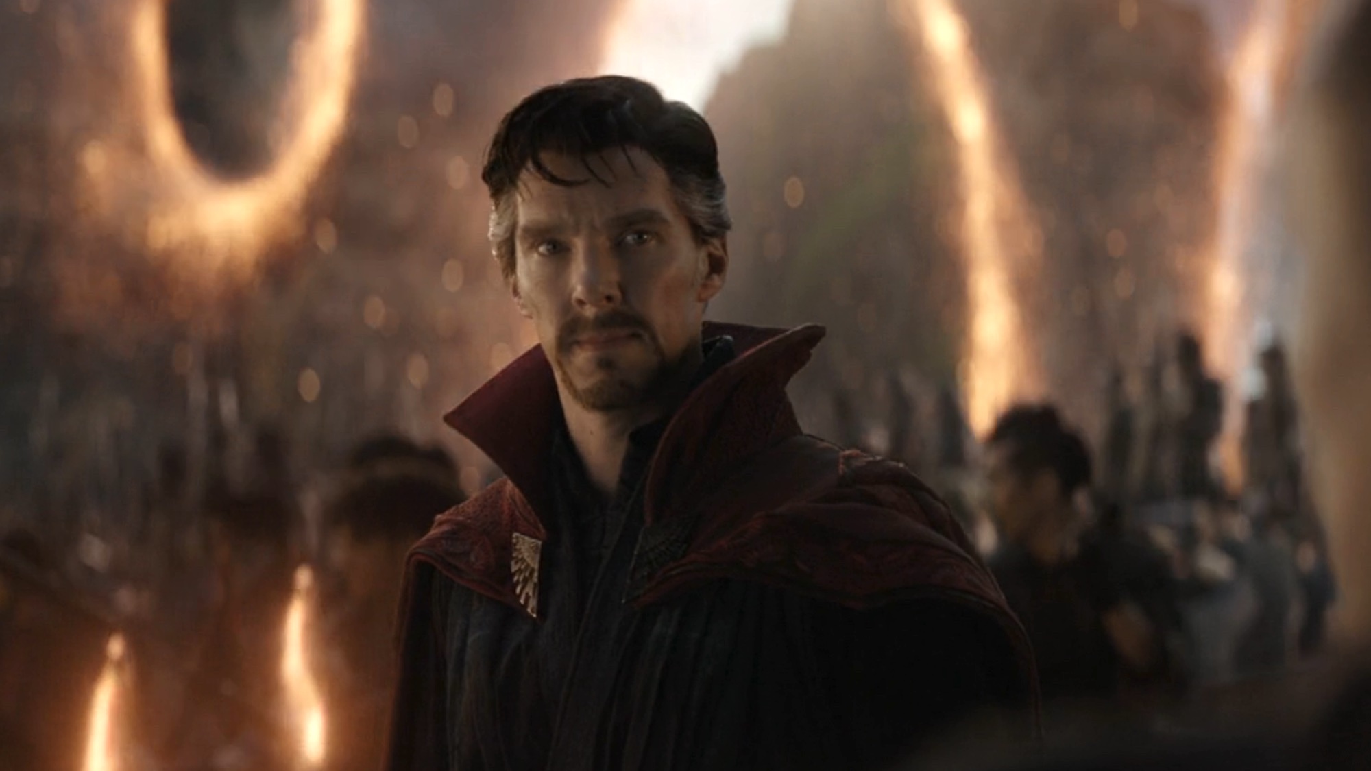 Doctor Strange in the portals sequence of Avengers: Endgame.