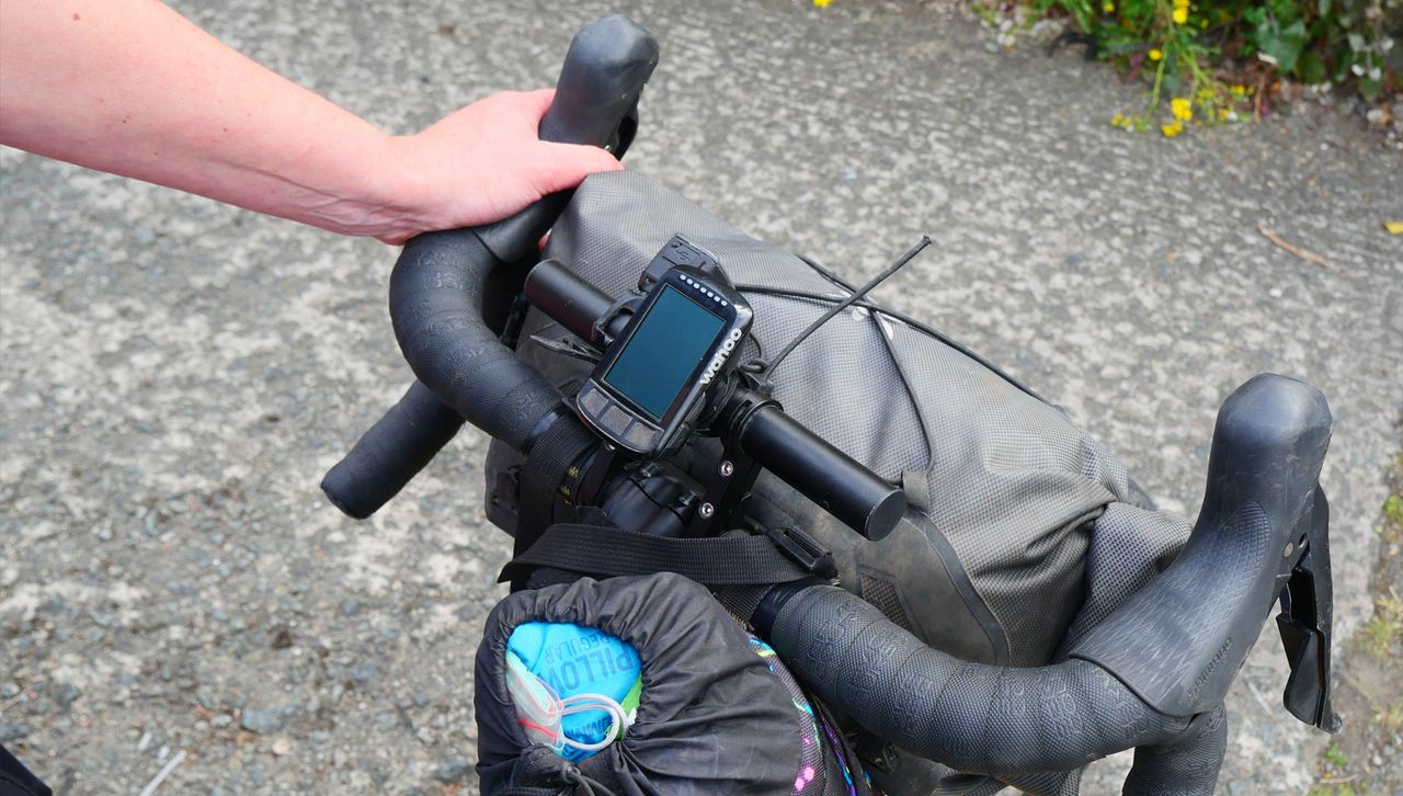 Robyn's Pennine Rally bikepacking setup