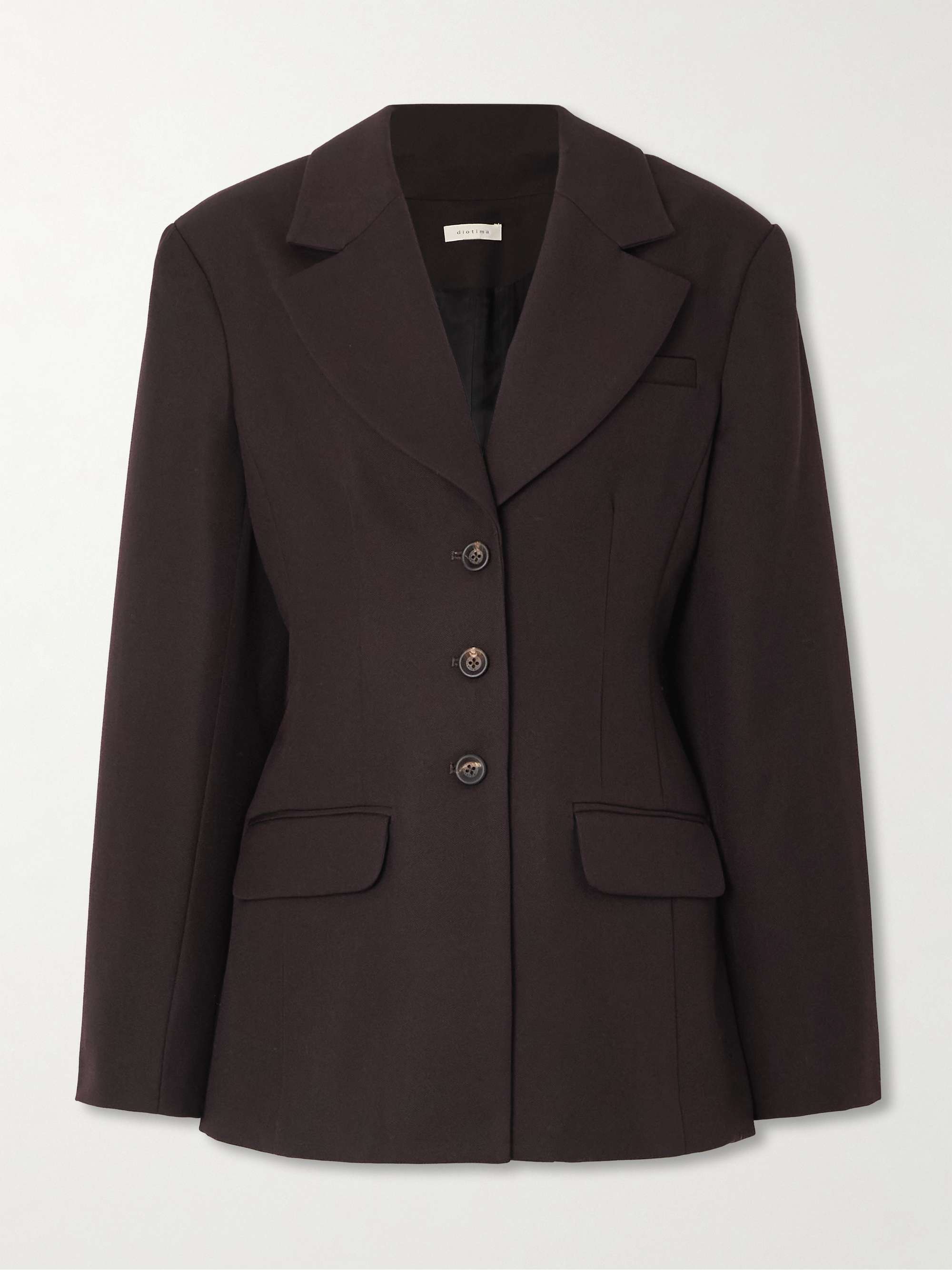 Marcus Wool-Twill Blazer