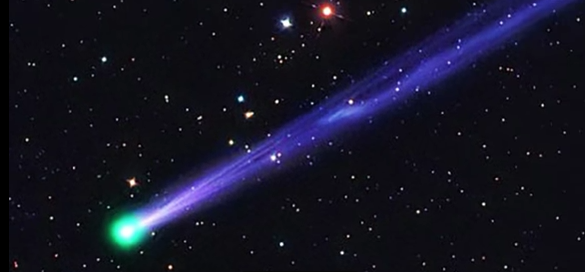 New Year&amp;#039;s Eve comet