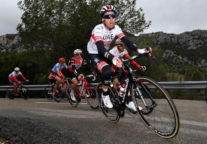 Fabio Aru (UAE Team Emirates) at the 2019 Mallorca Challenge