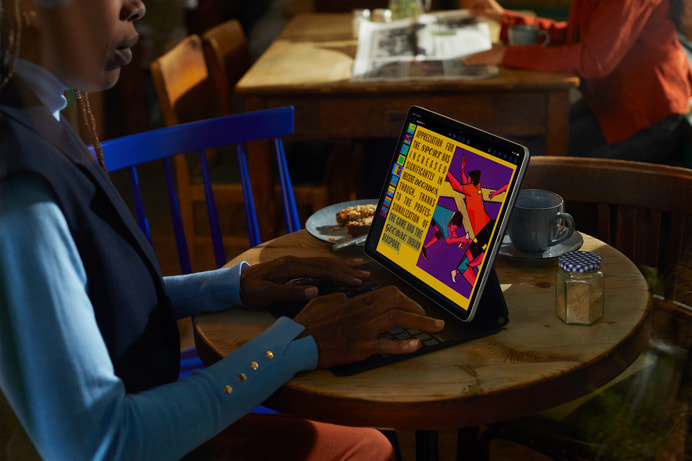 an image of a person using an Apple iPad Pro 2022