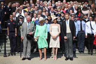 King Charles, Camilla, Prince Harry and Meghan Markle